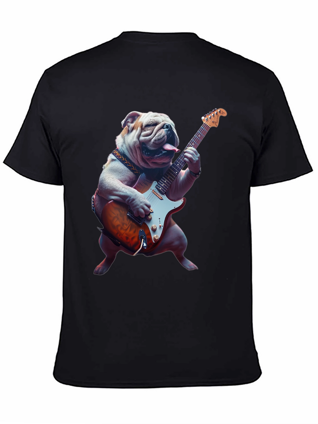 Bulldog Guitarist T-Shirt