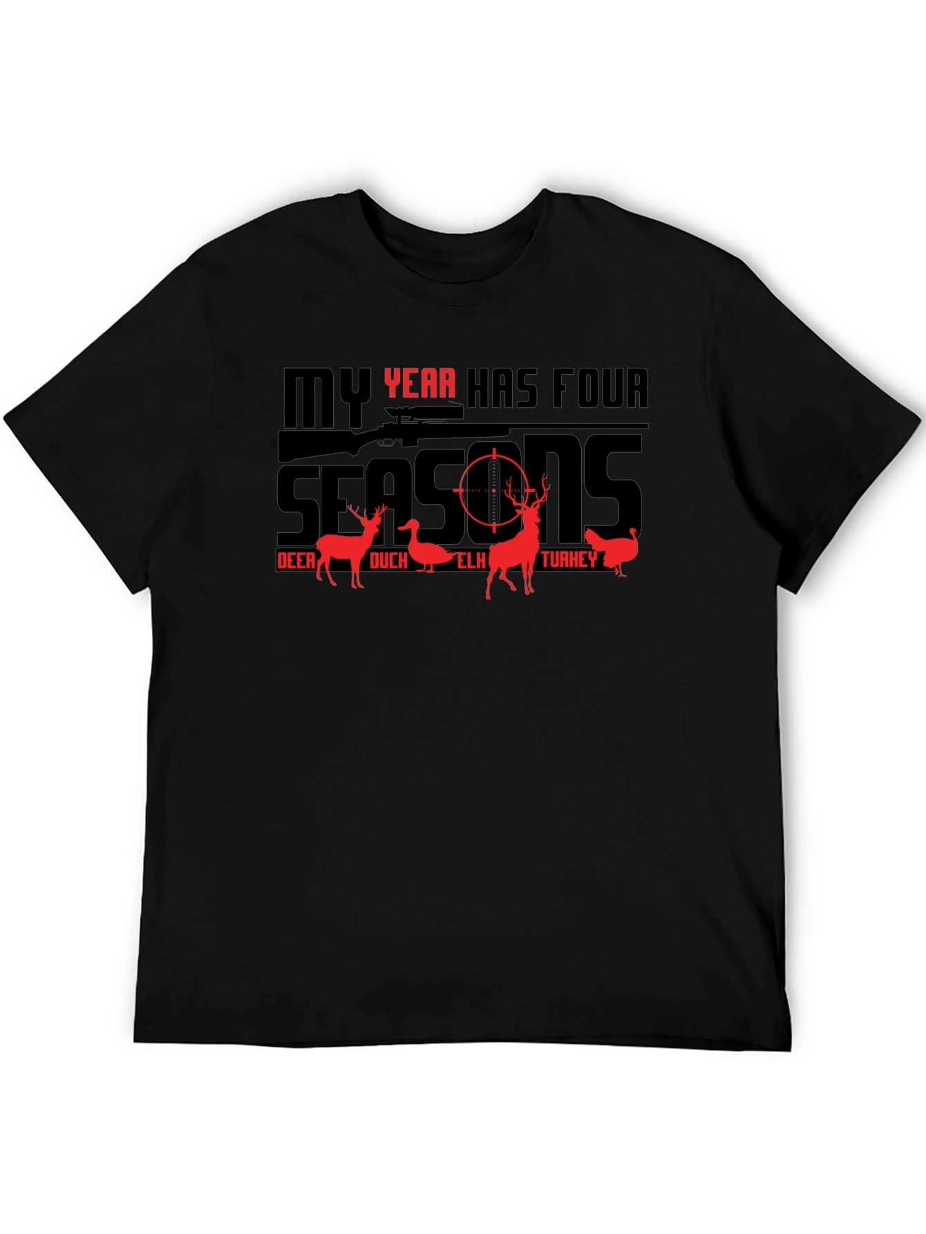 Hunting Season T-Shirt - Deer Duck Elk Turkey