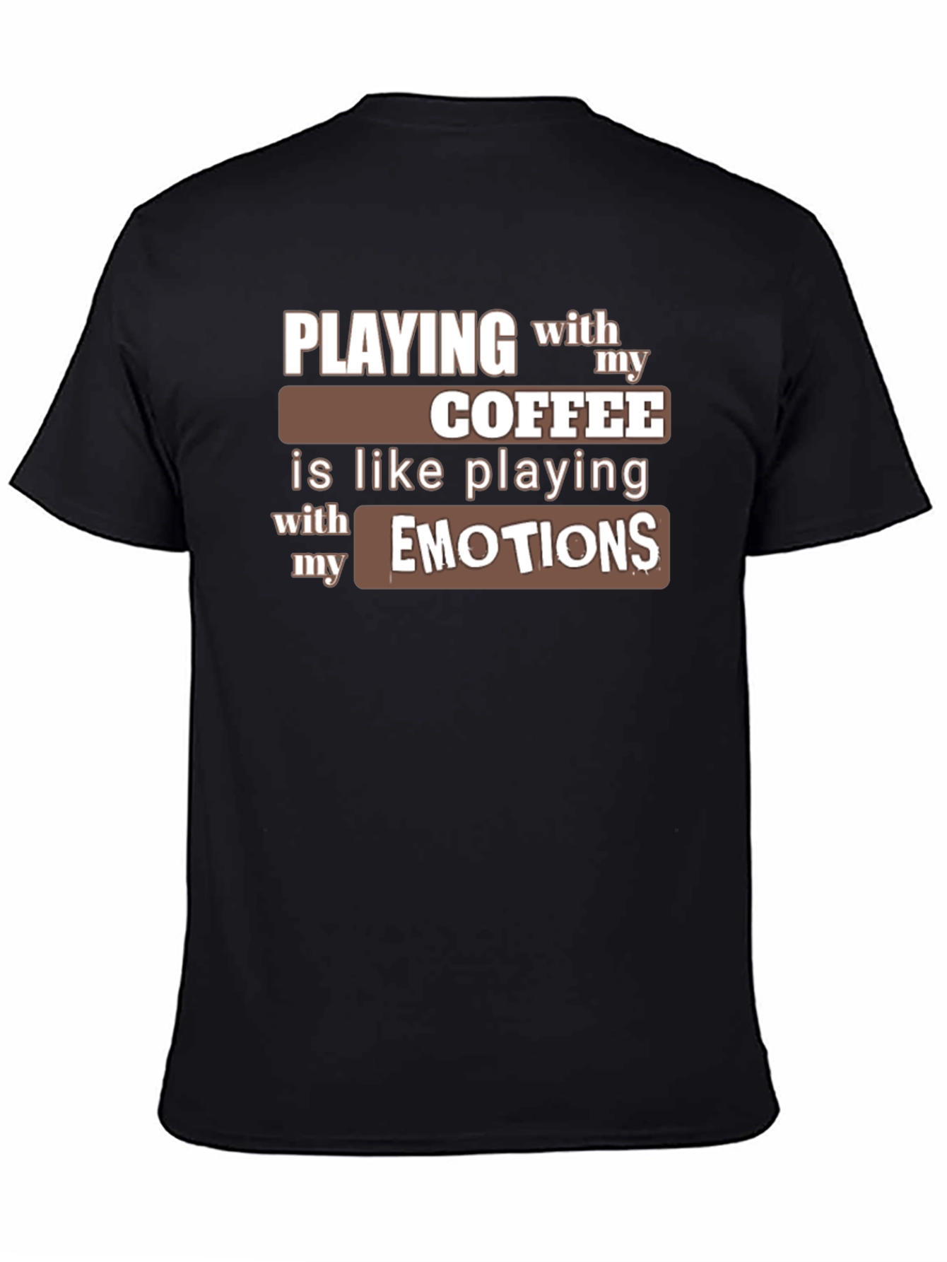 Coffee and Emotions Graphic T-Shirt
