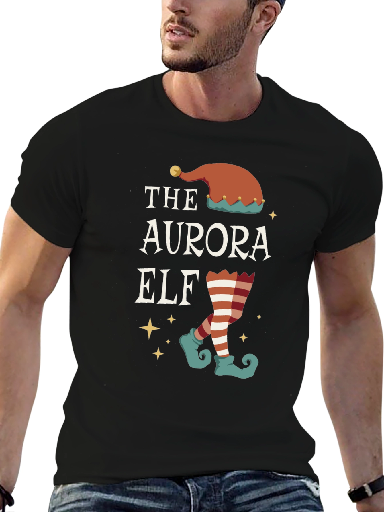 The Aurora Elf Christmas T-Shirt