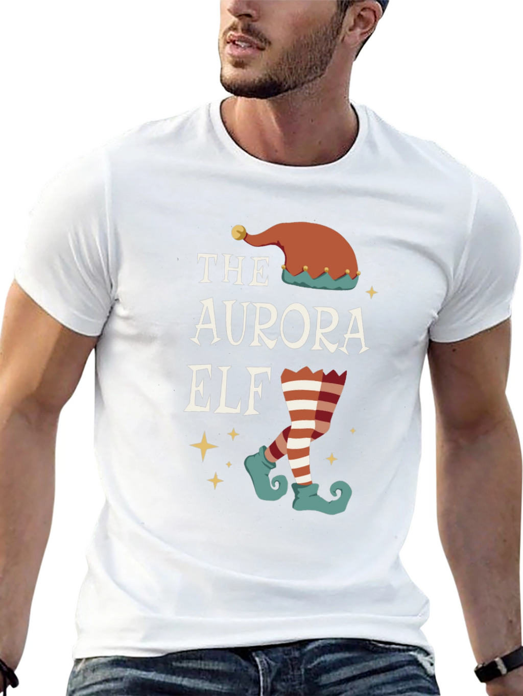 The Aurora Elf Christmas T-Shirt