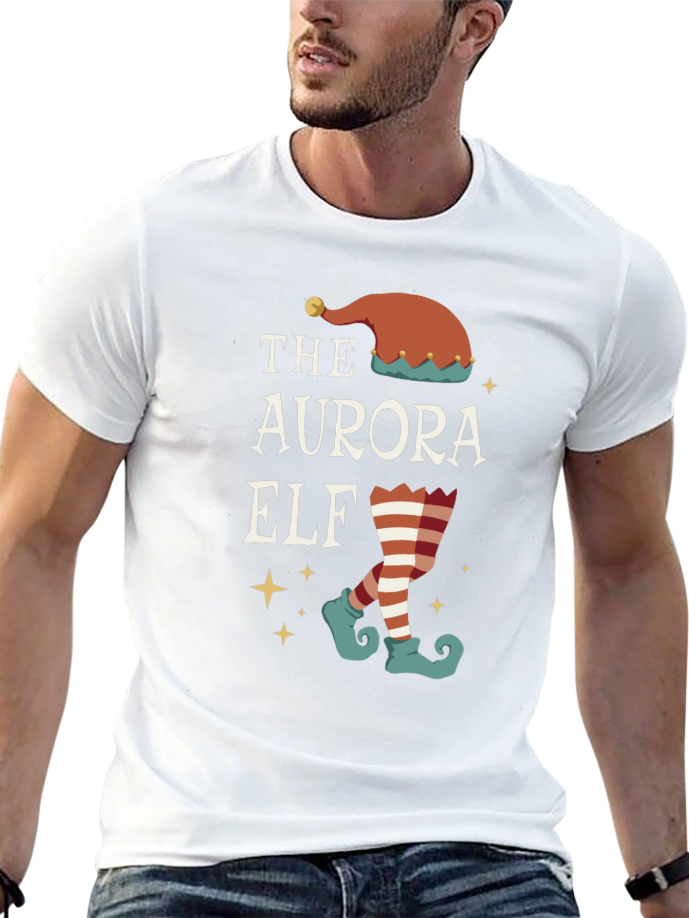 The Aurora Elf Christmas T-Shirt