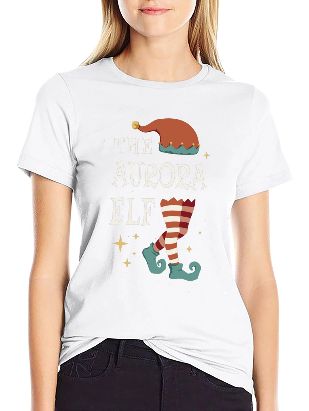 The Aurora Elf Christmas T-Shirt
