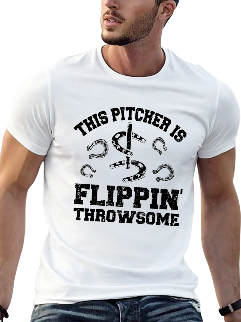 Flippin Throwsome Pitcher T-Shirt - Baseball Fan Tee