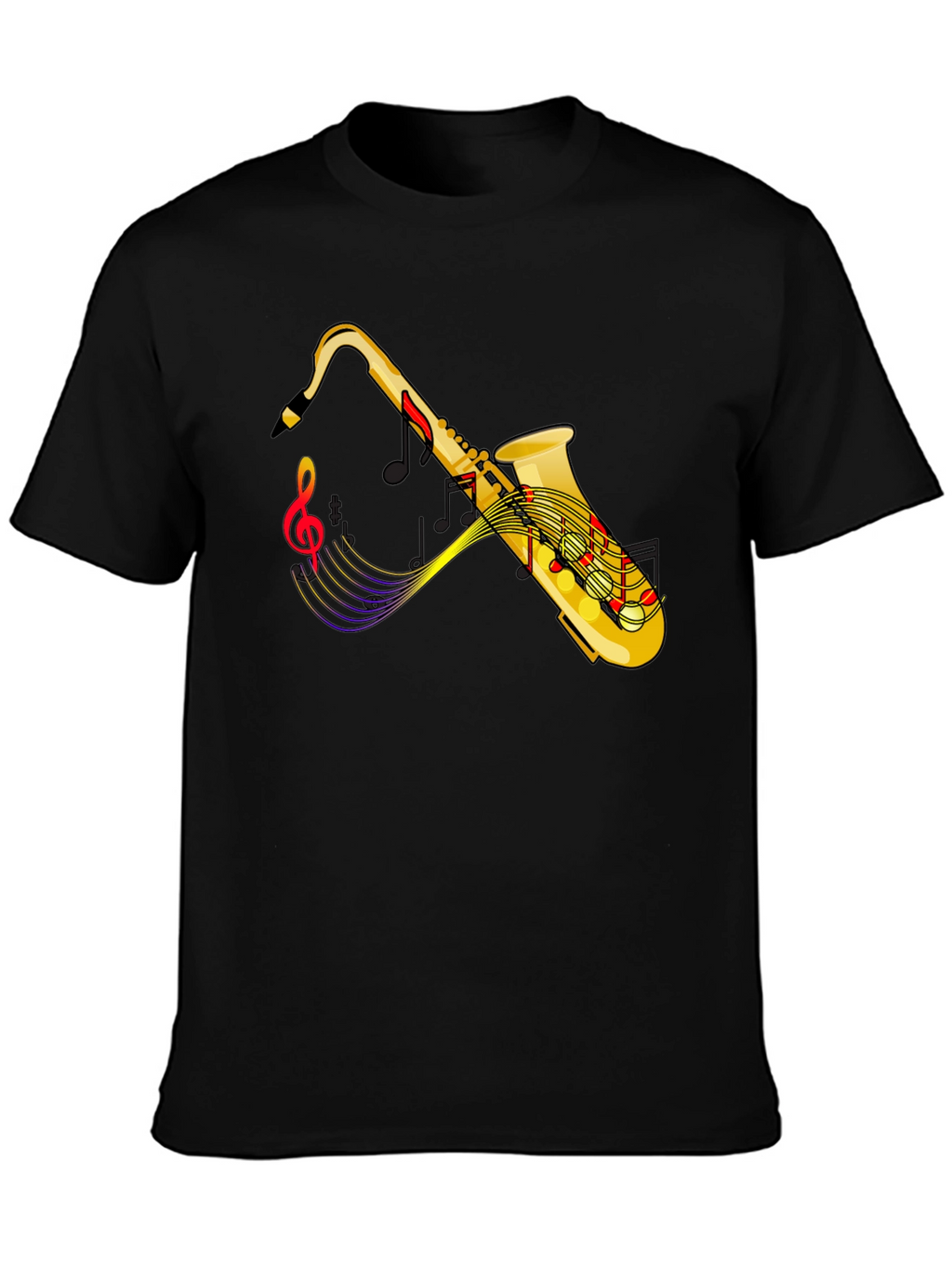 Saxophone Music T-Shirt - Cool Musician Tee