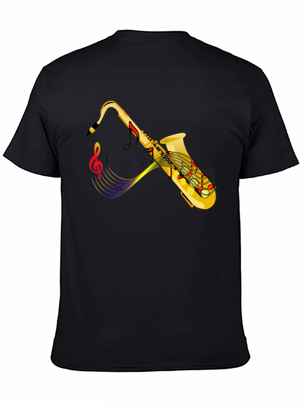 Saxophone Music T-Shirt - Cool Musician Tee