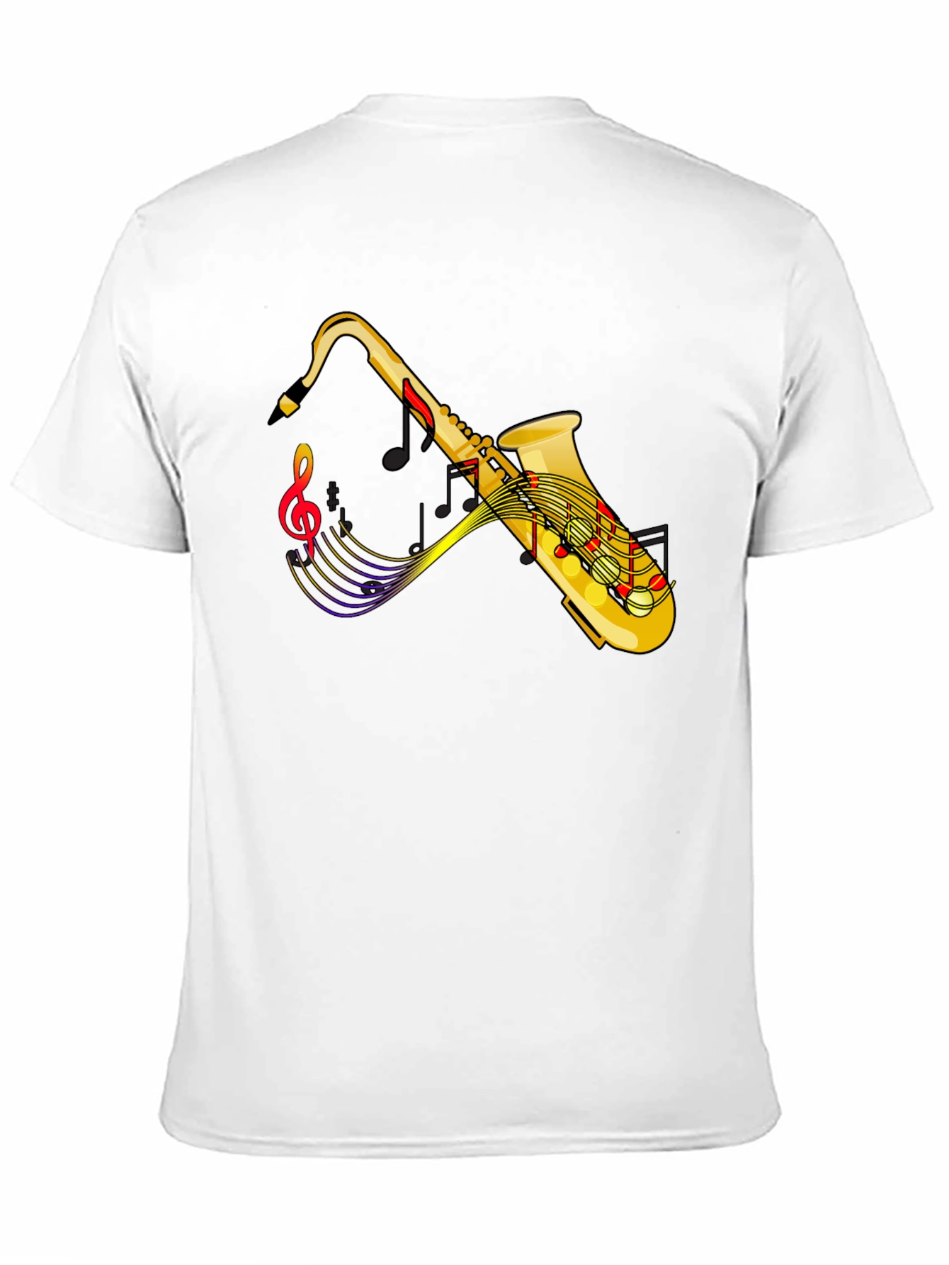 Saxophone Music T-Shirt - Cool Musician Tee