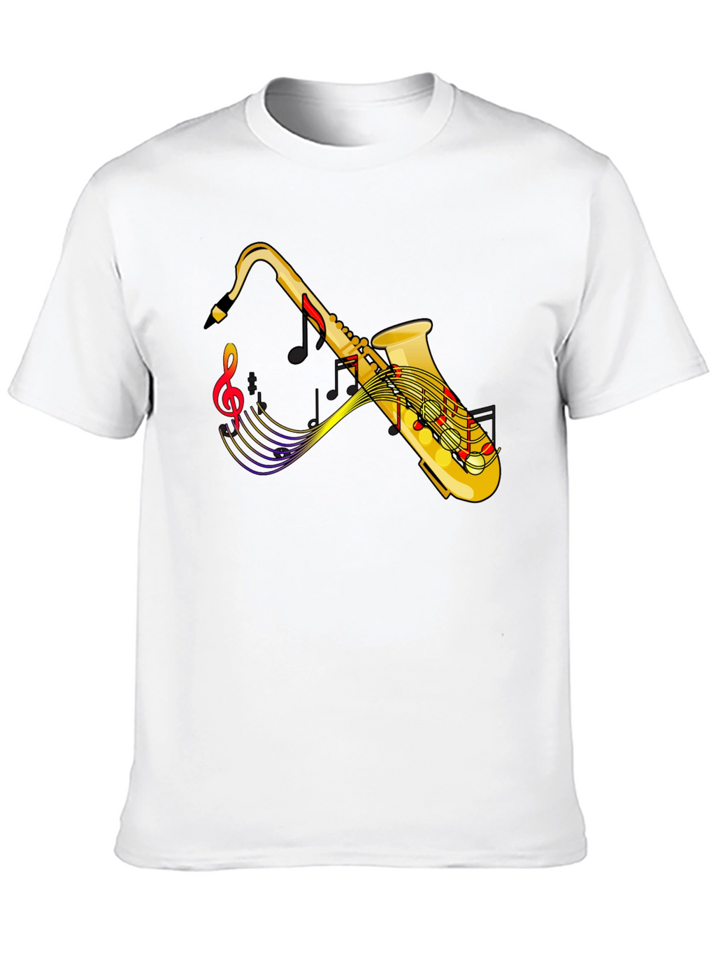 Saxophone Music T-Shirt - Cool Musician Tee