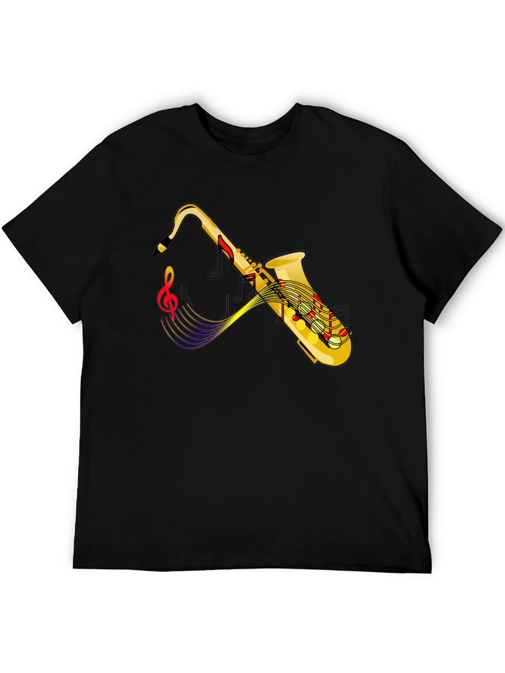 Saxophone Music T-Shirt - Cool Musician Tee