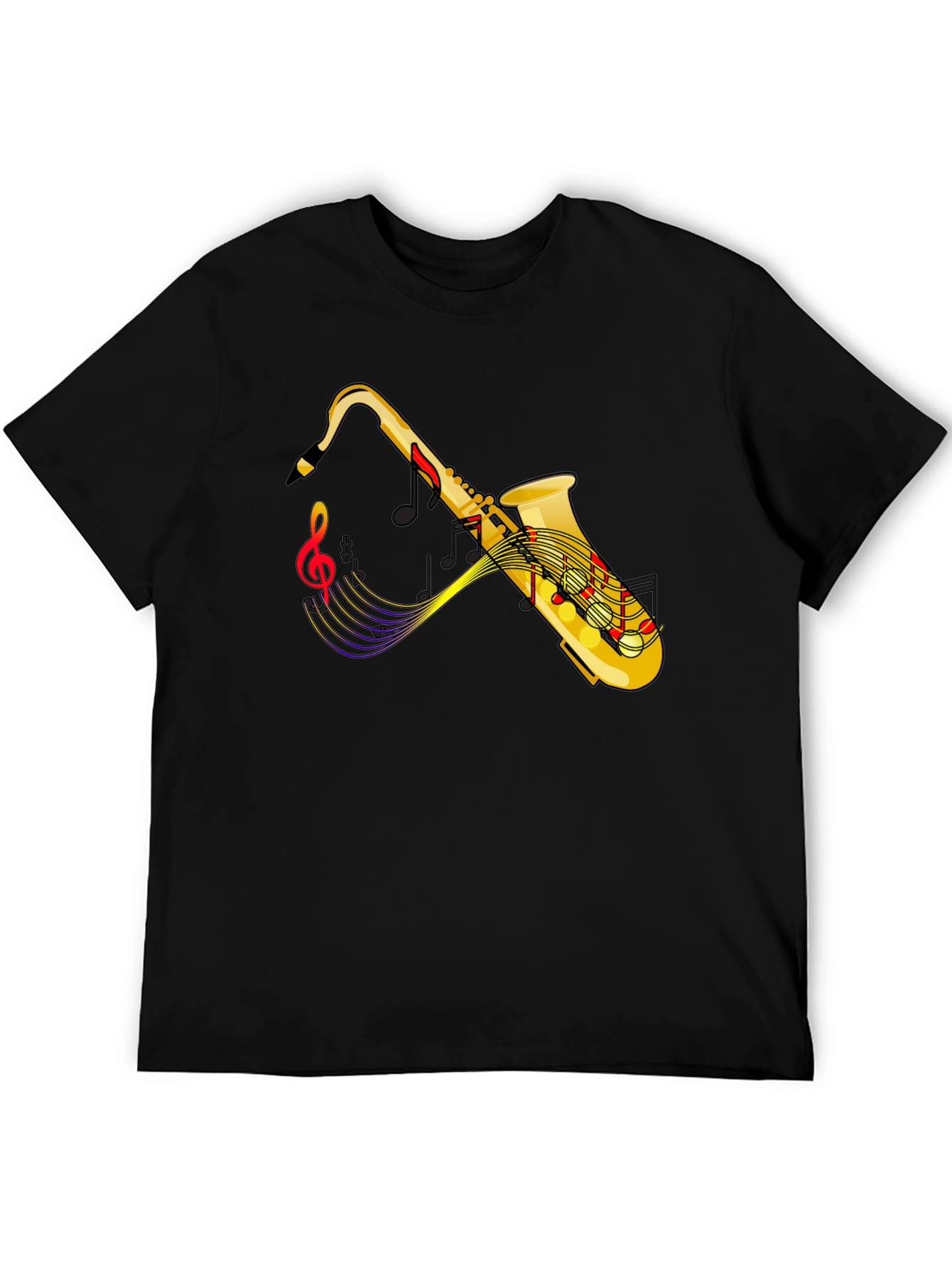 Saxophone Music T-Shirt - Cool Musician Tee