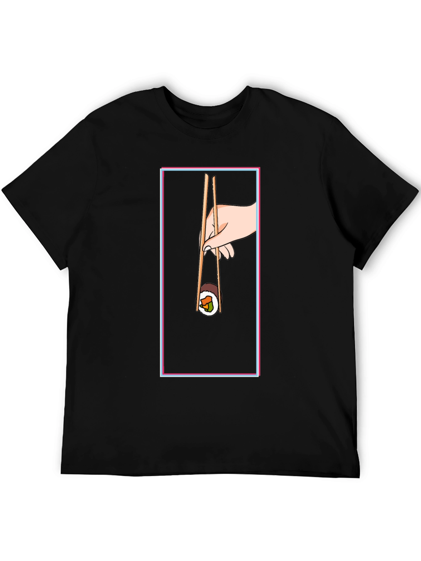 Sushi Chopsticks Graphic Tee - Unique Design