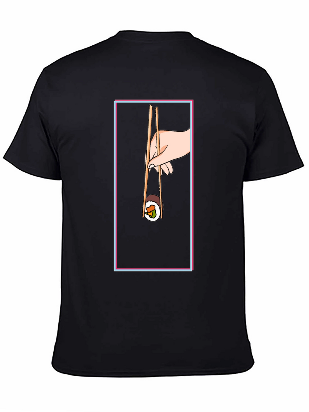 Sushi Chopsticks Graphic Tee - Unique Design