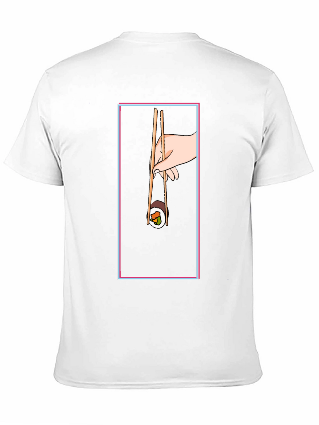 Sushi Chopsticks Graphic Tee - Unique Design