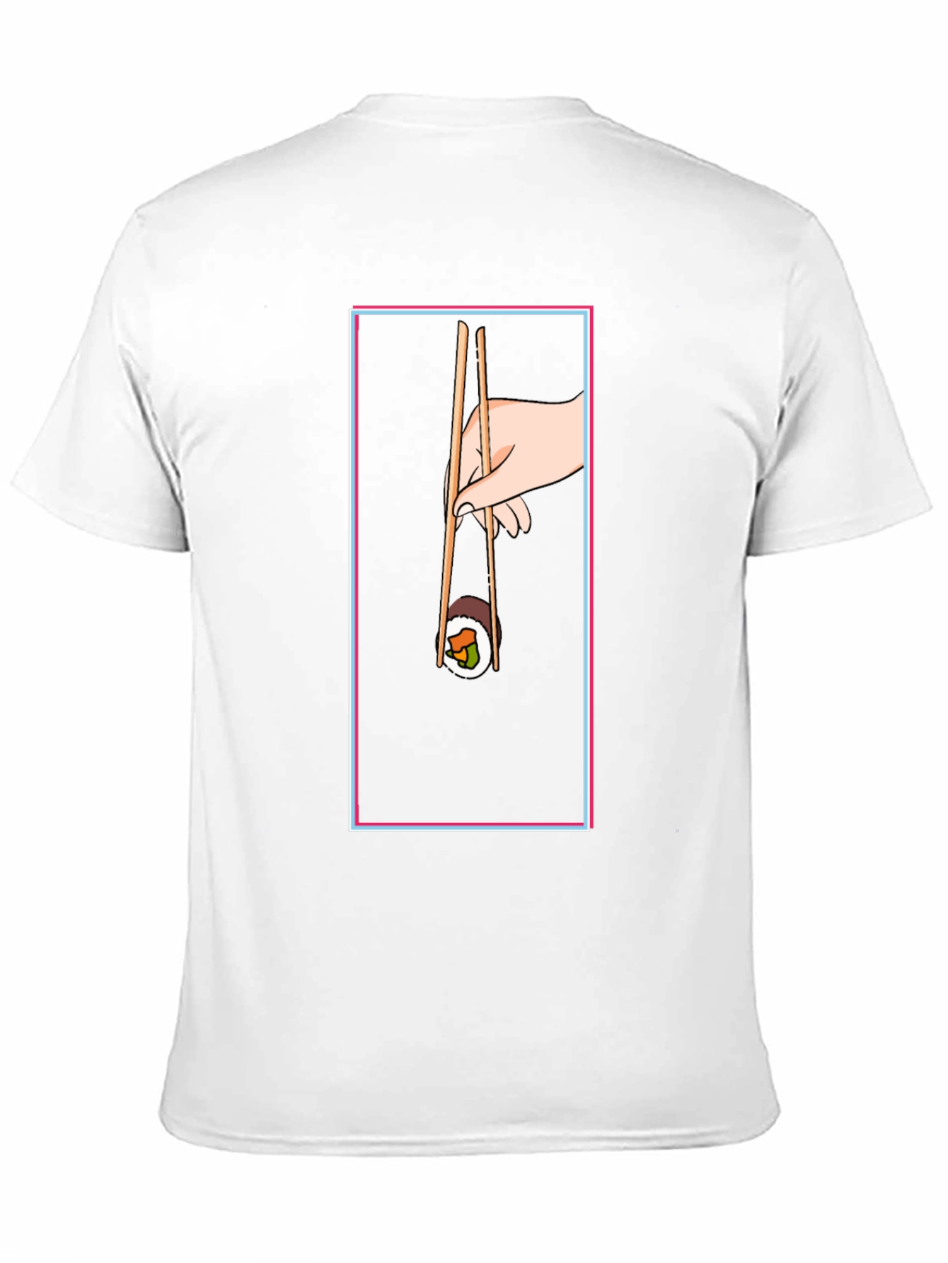 Sushi Chopsticks Graphic Tee - Unique Design