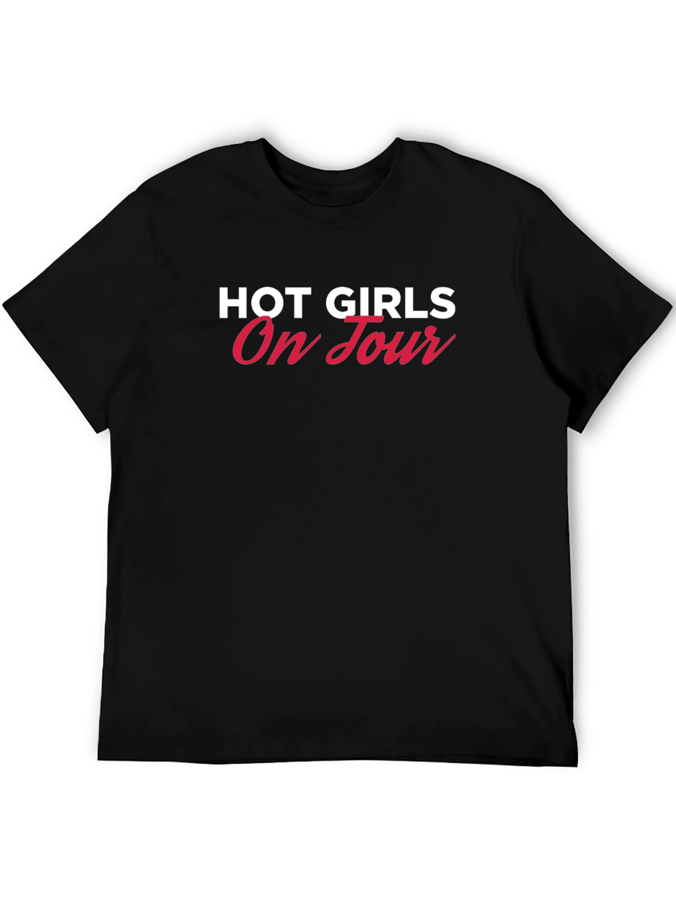 Hot Girls On Tour Black Tee