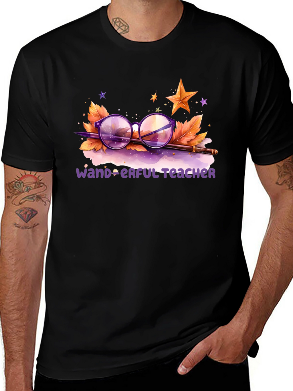 Wand-erful Teacher T-Shirt