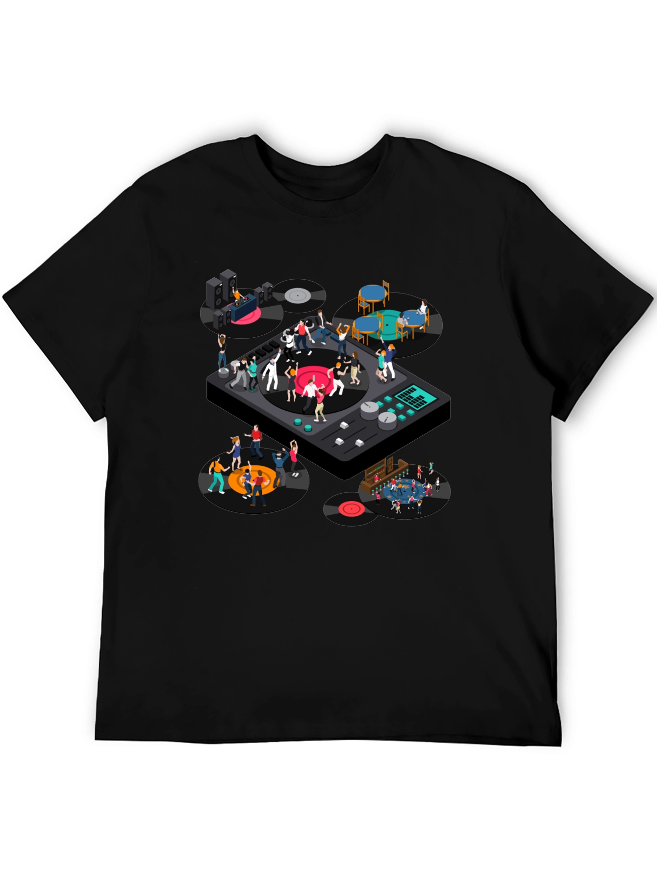 DJ Turntable Party T-Shirt