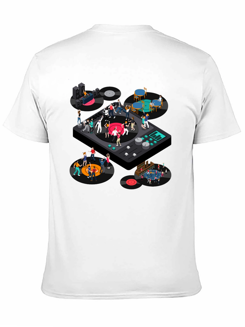 DJ Turntable Party T-Shirt