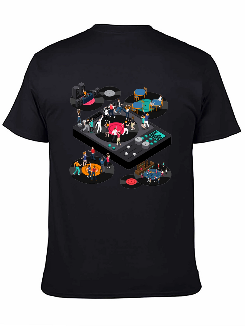 DJ Turntable Party T-Shirt