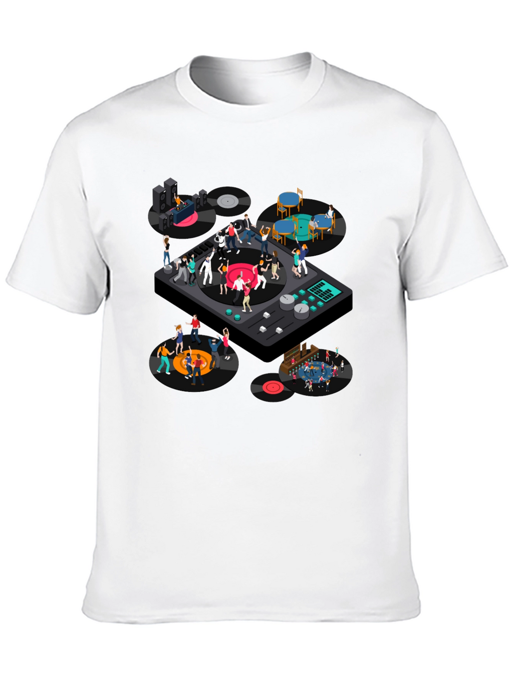 DJ Turntable Party T-Shirt