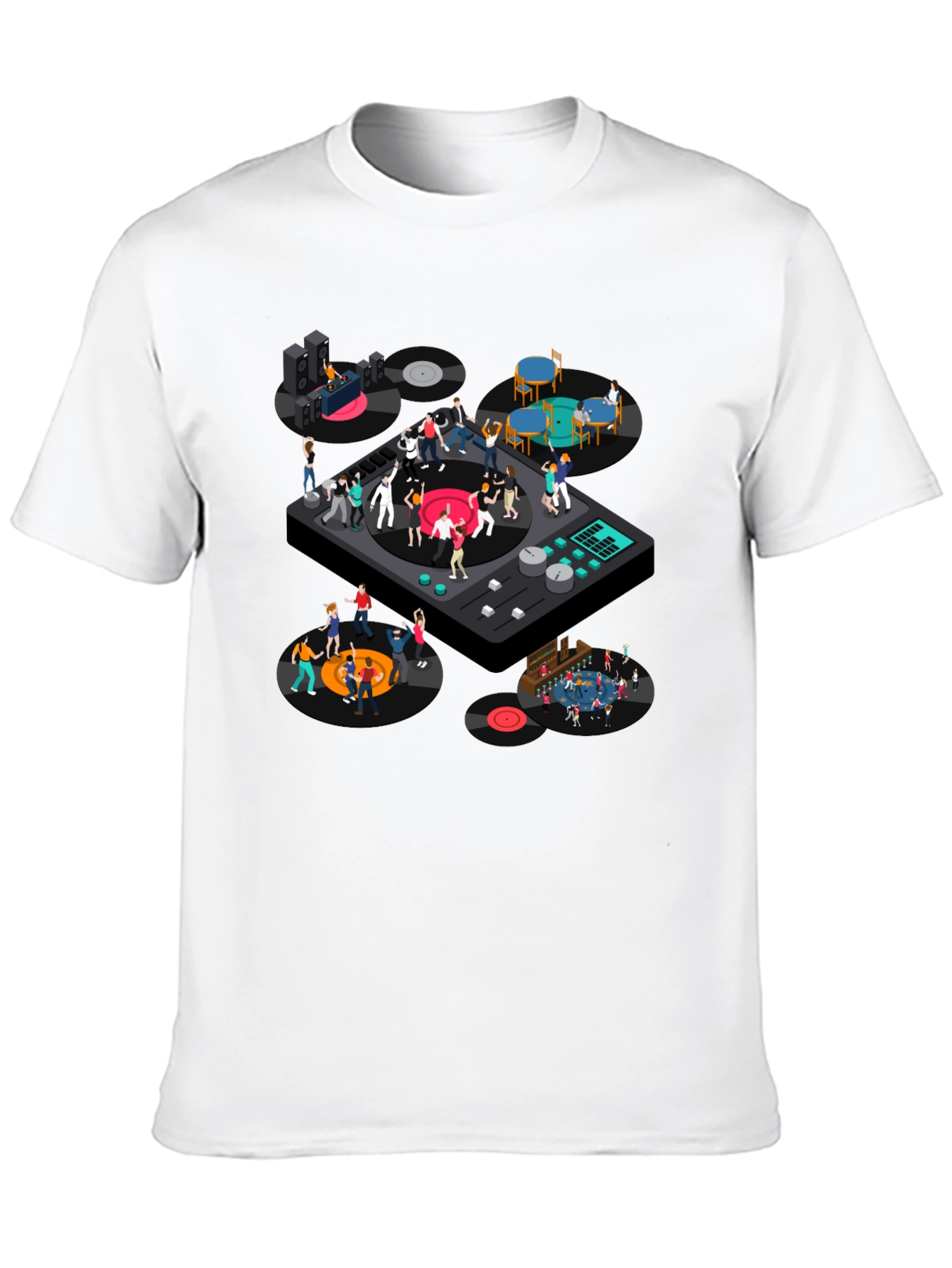 DJ Turntable Party T-Shirt