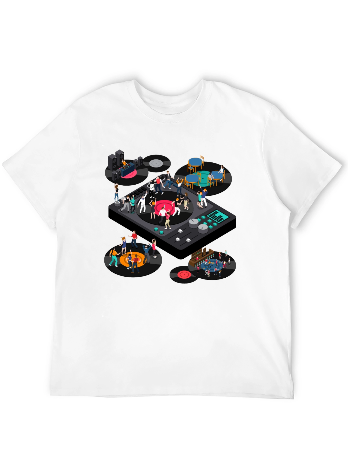 DJ Turntable Party T-Shirt