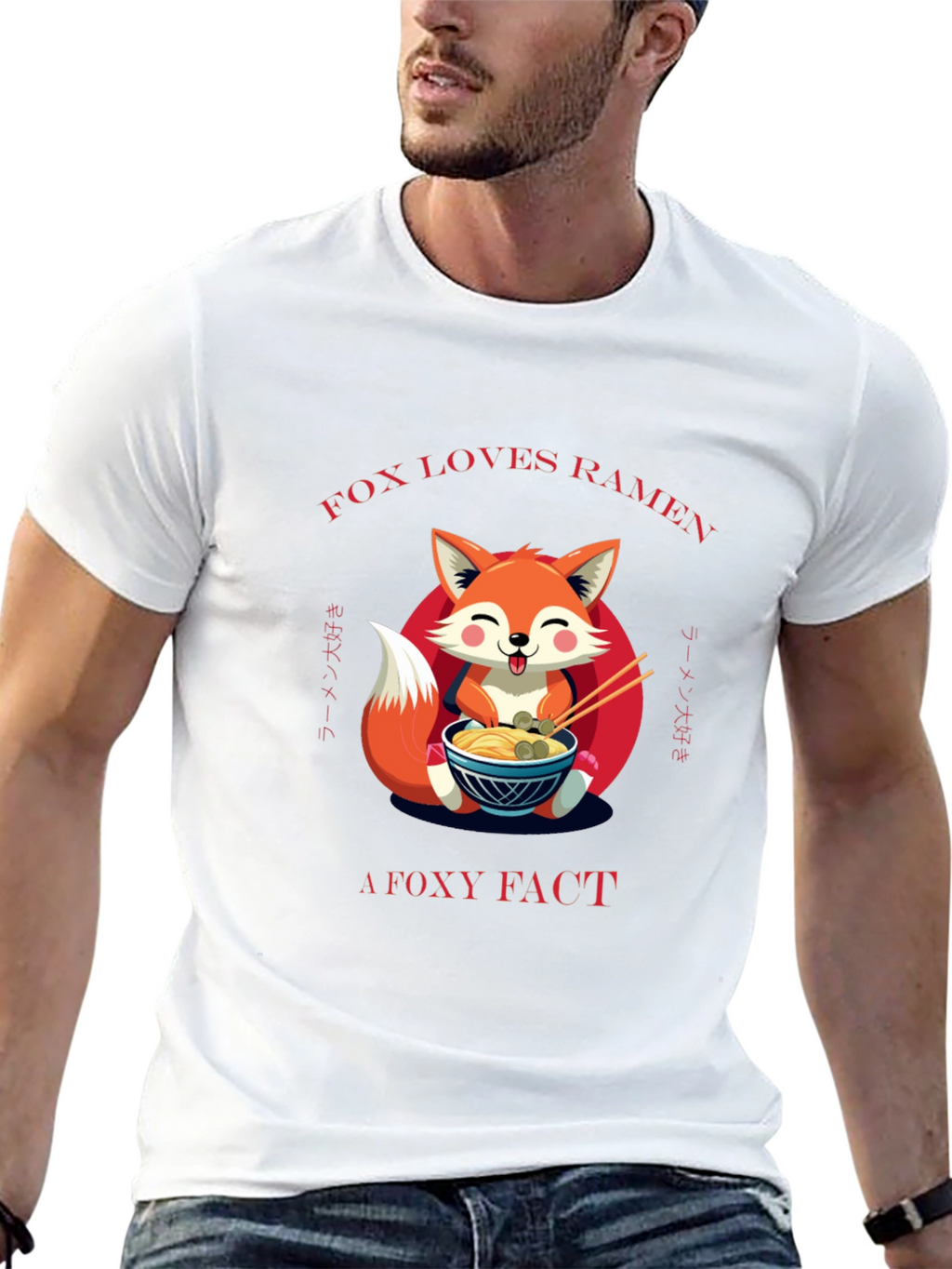 Fox Loves Ramen T-Shirt: A Foxy Fact!