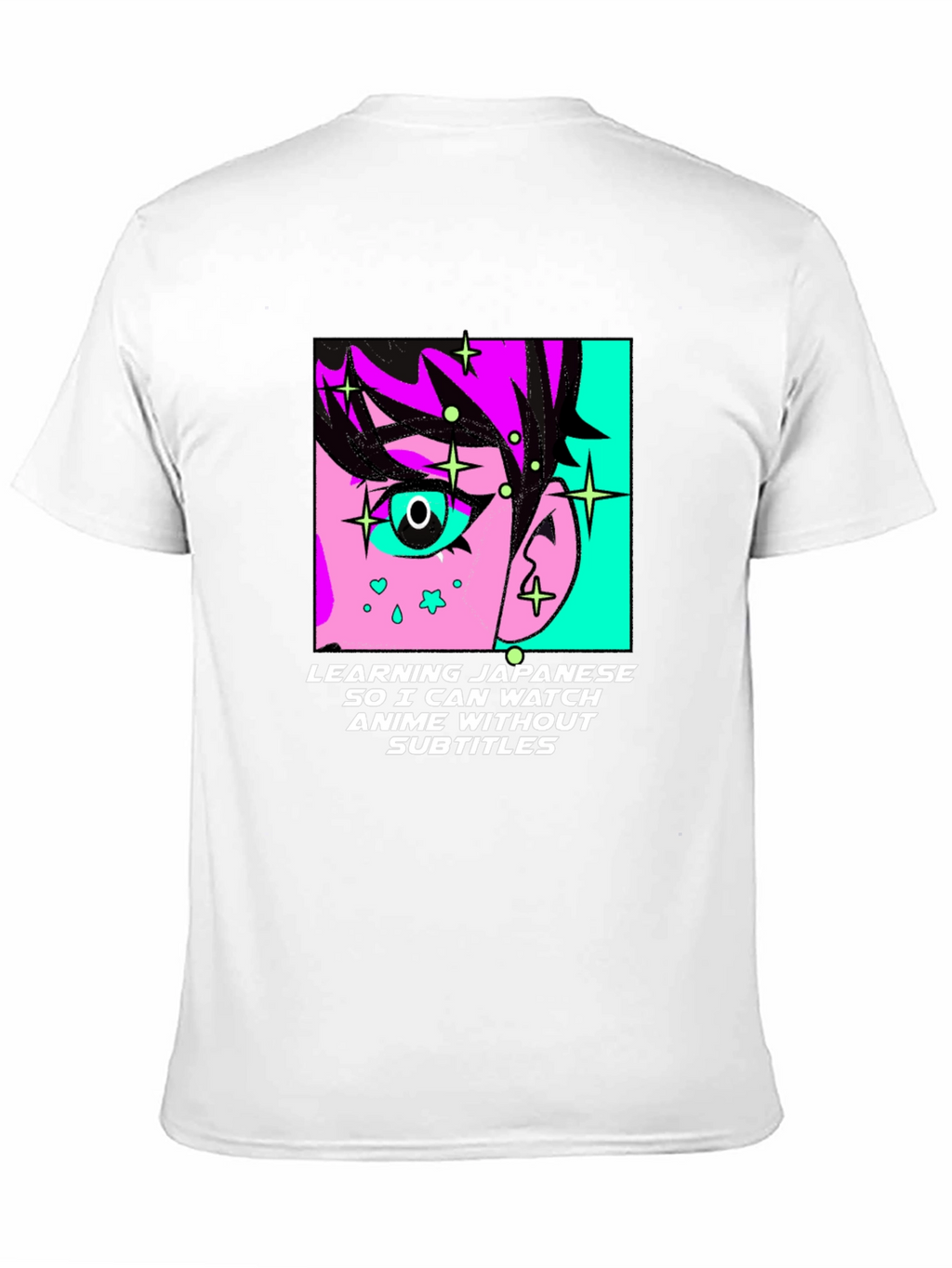Anime Lover T-Shirt: Learning Japanese Design