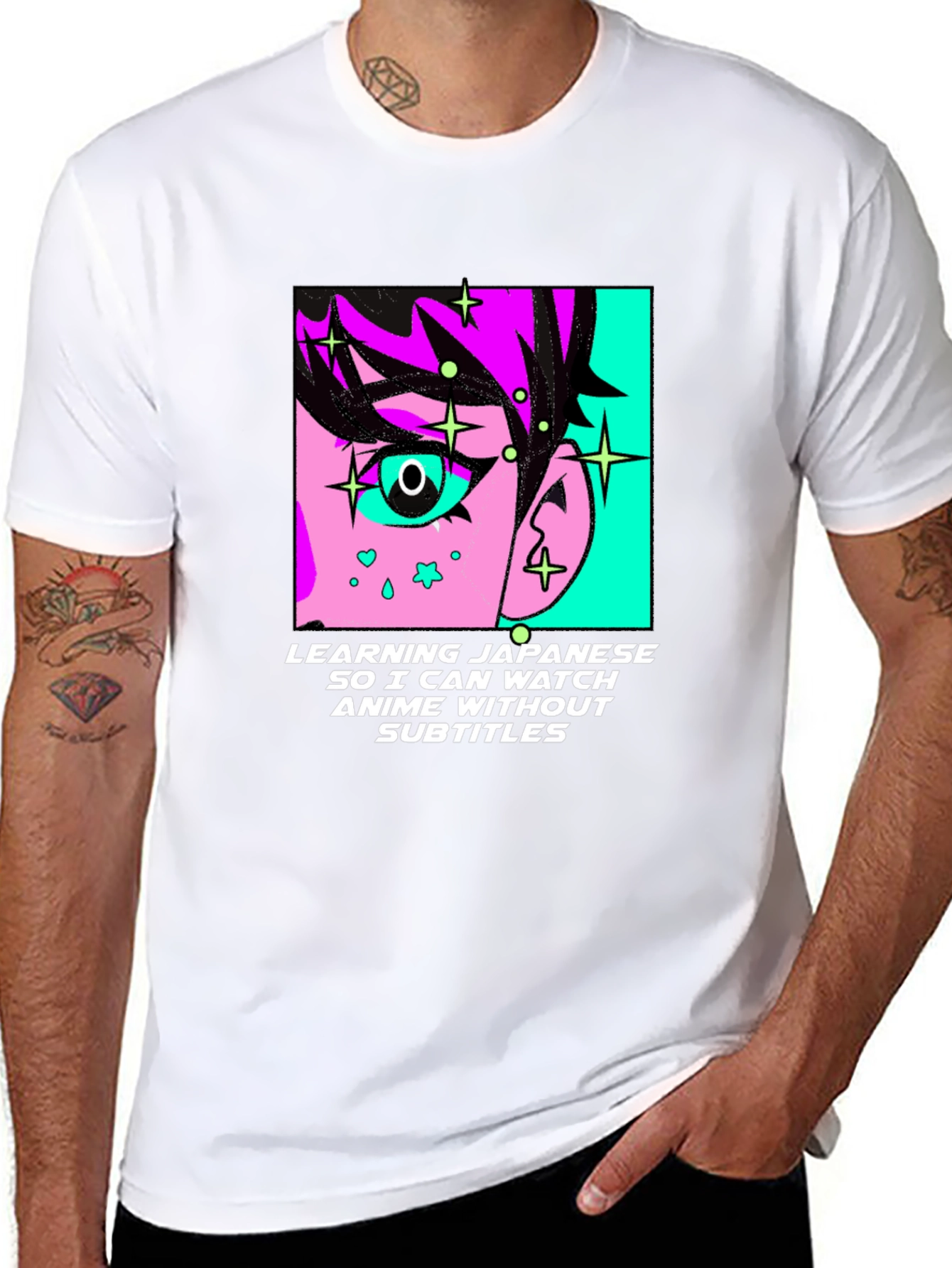 Anime Lover T-Shirt: Learning Japanese Design