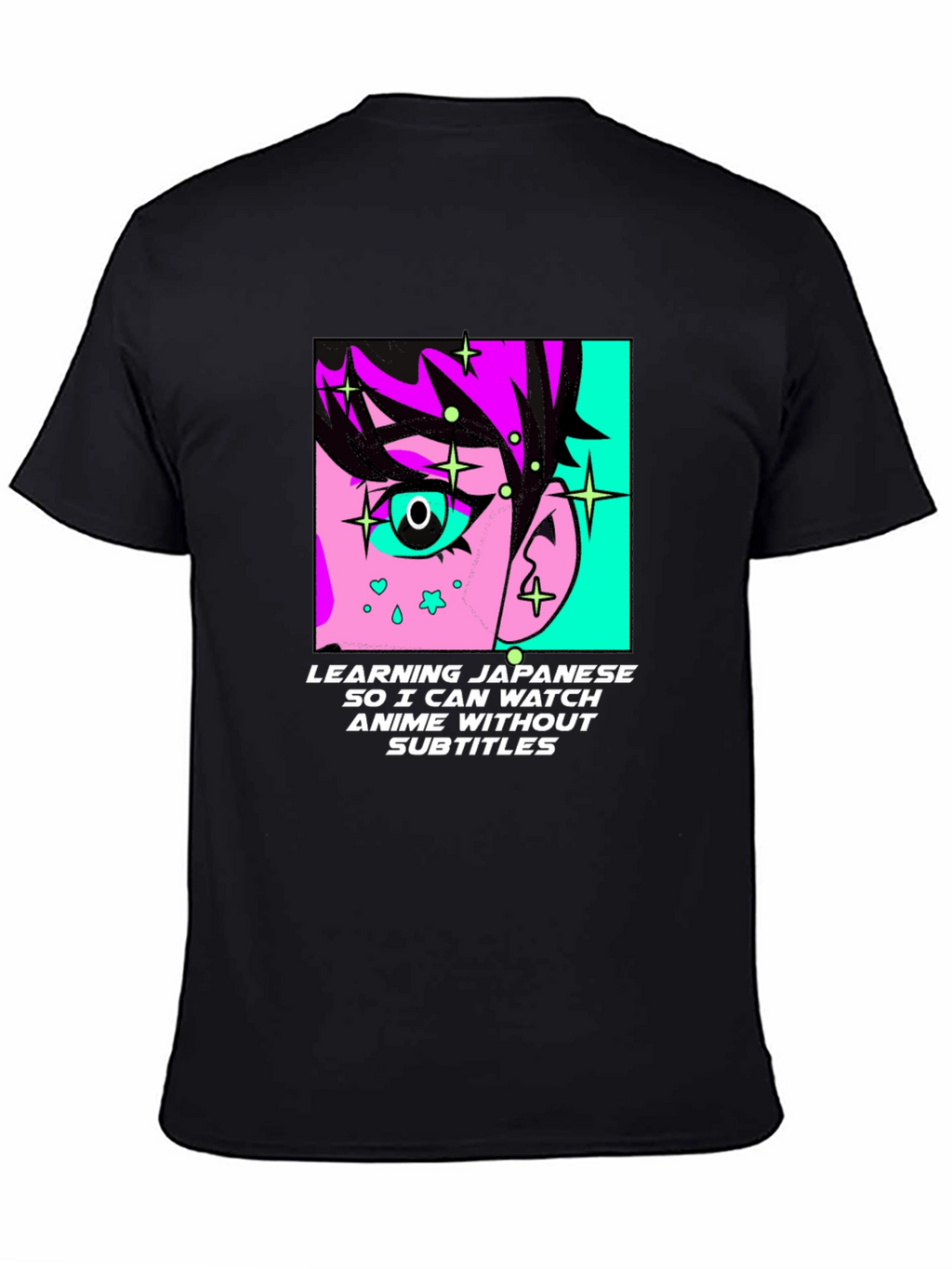 Anime Lover T-Shirt: Learning Japanese Design