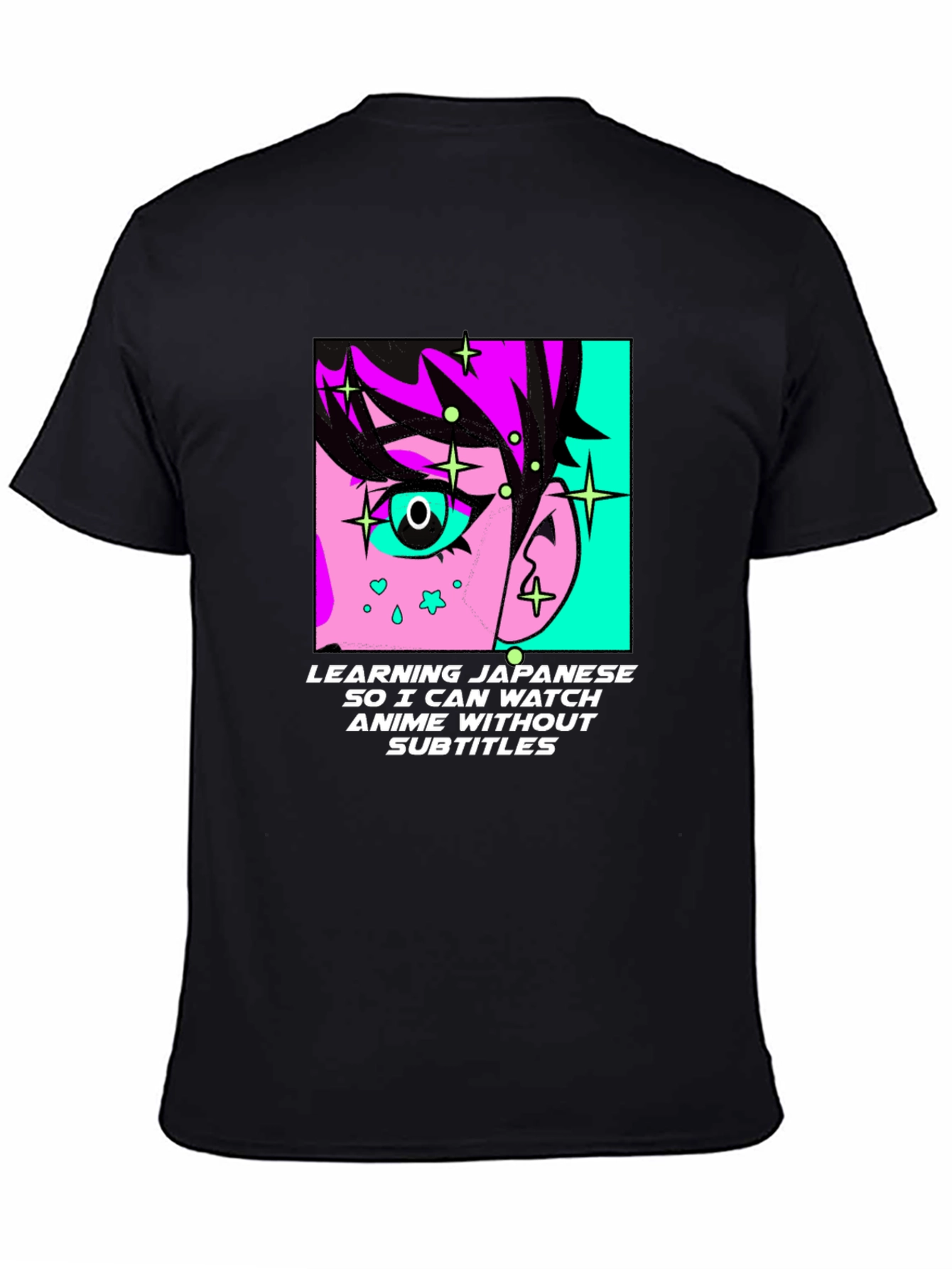 Anime Lover T-Shirt: Learning Japanese Design