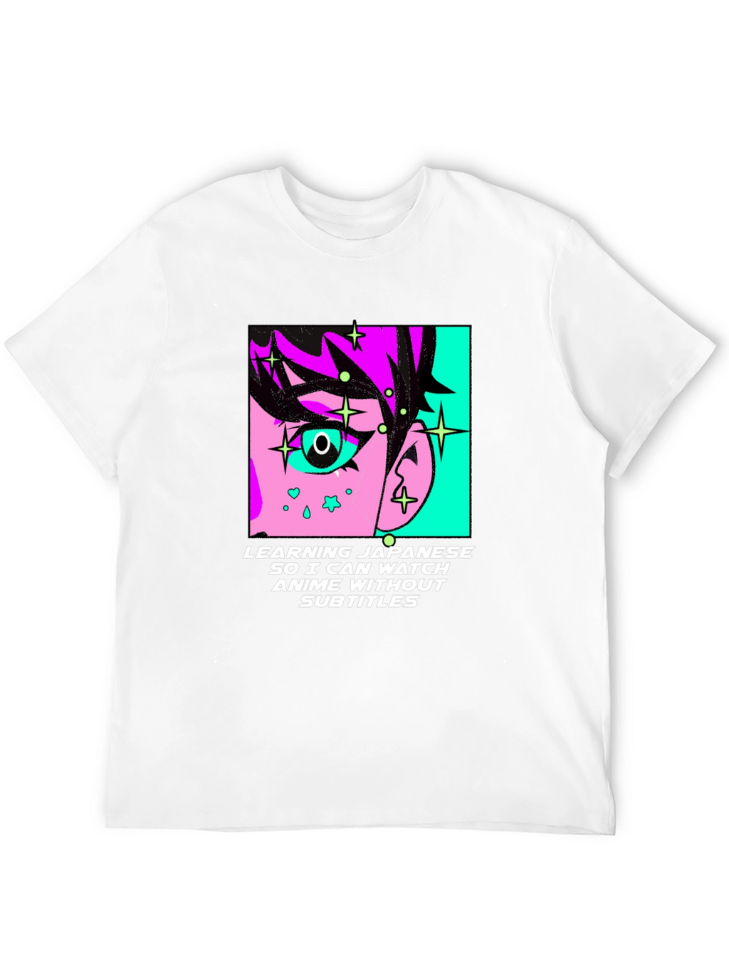 Anime Lover T-Shirt: Learning Japanese Design