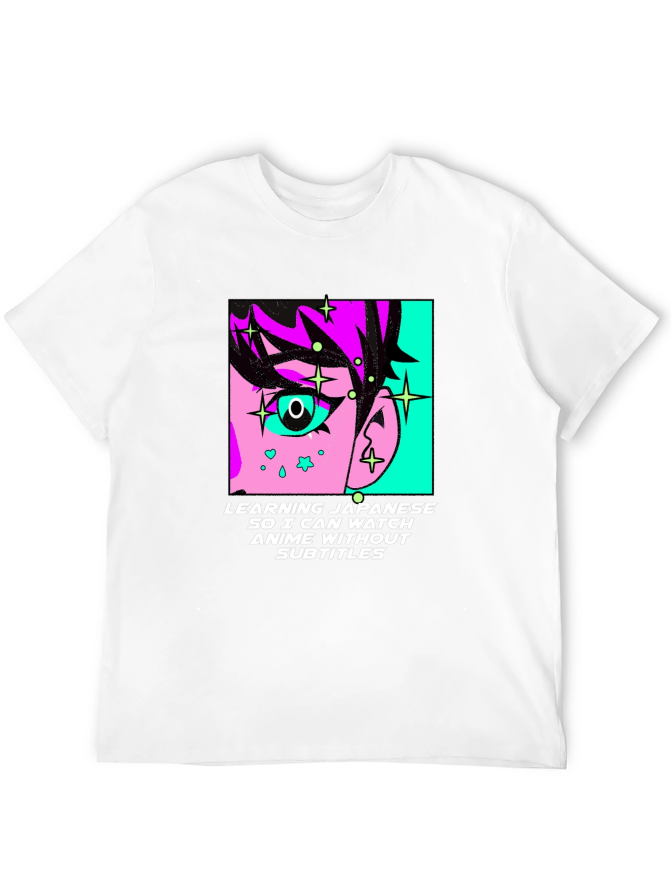 Anime Lover T-Shirt: Learning Japanese Design