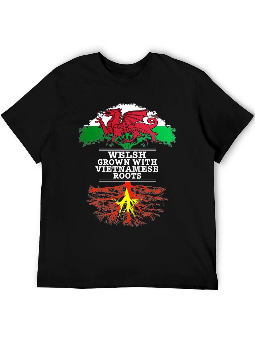 Welsh Grown Vietnamese Roots T-Shirt