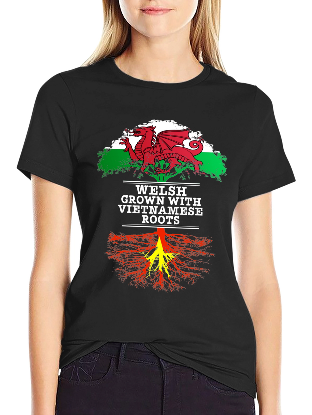 Welsh Grown Vietnamese Roots T-Shirt