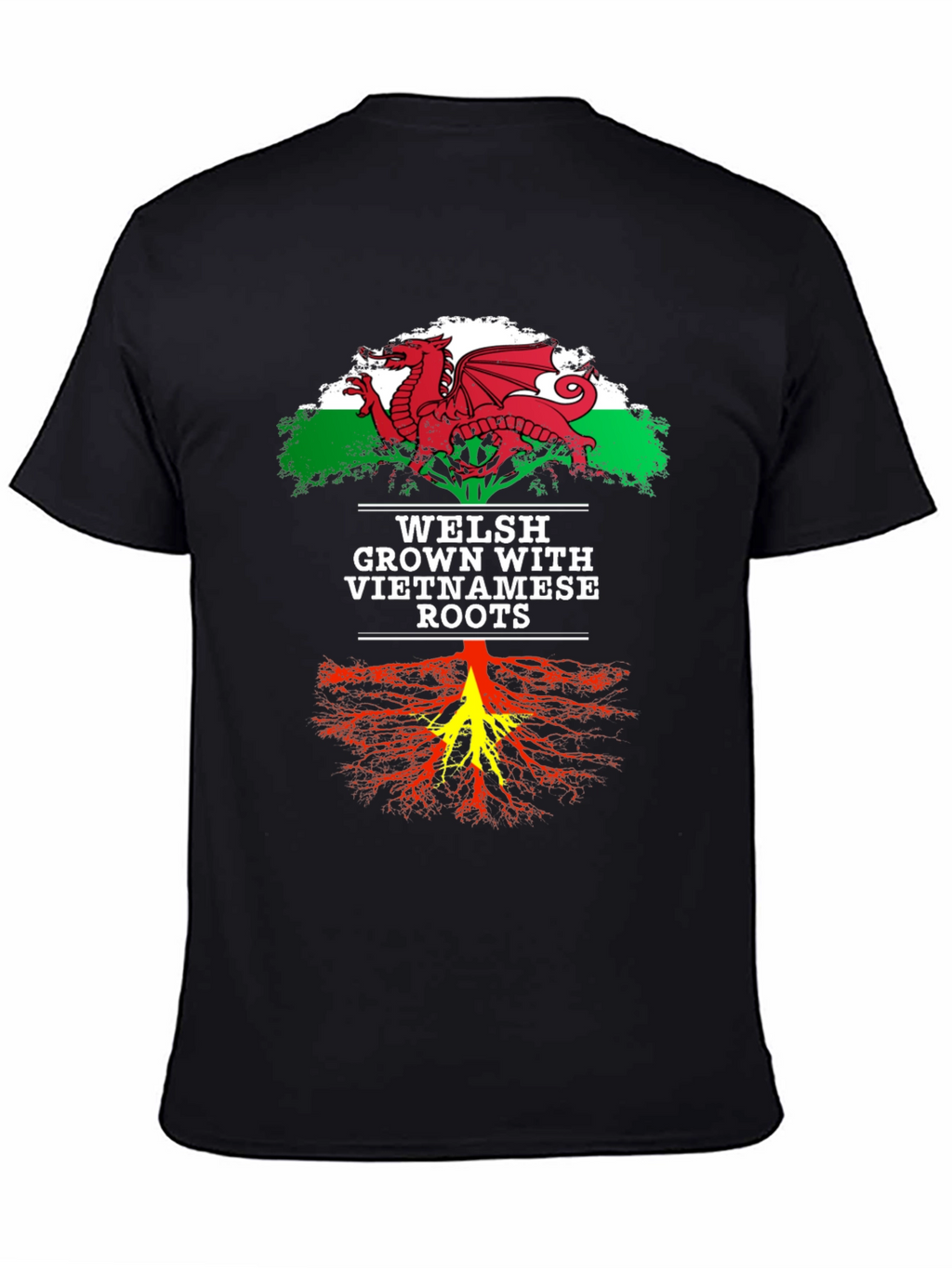 Welsh Grown Vietnamese Roots T-Shirt