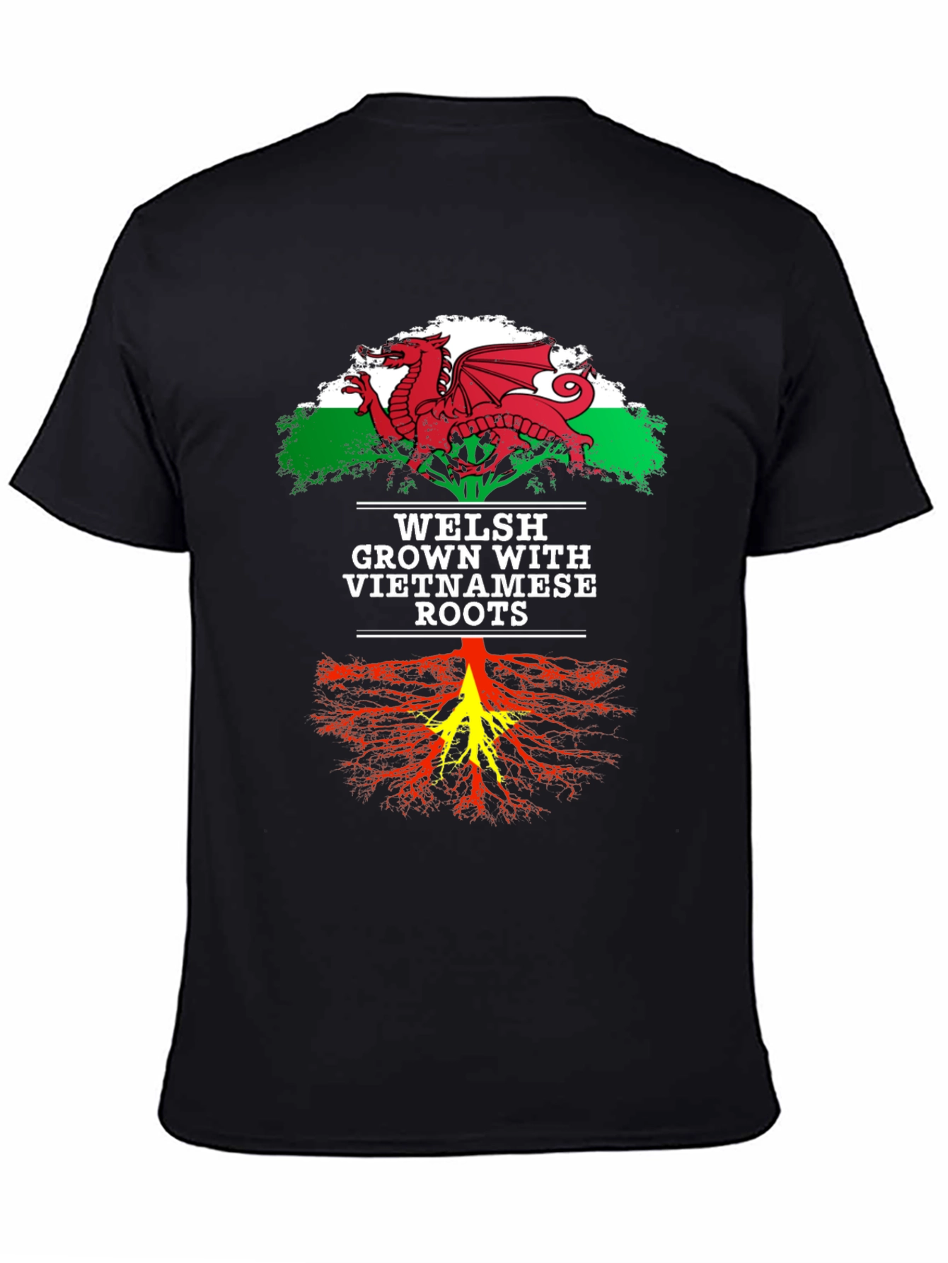 Welsh Grown Vietnamese Roots T-Shirt
