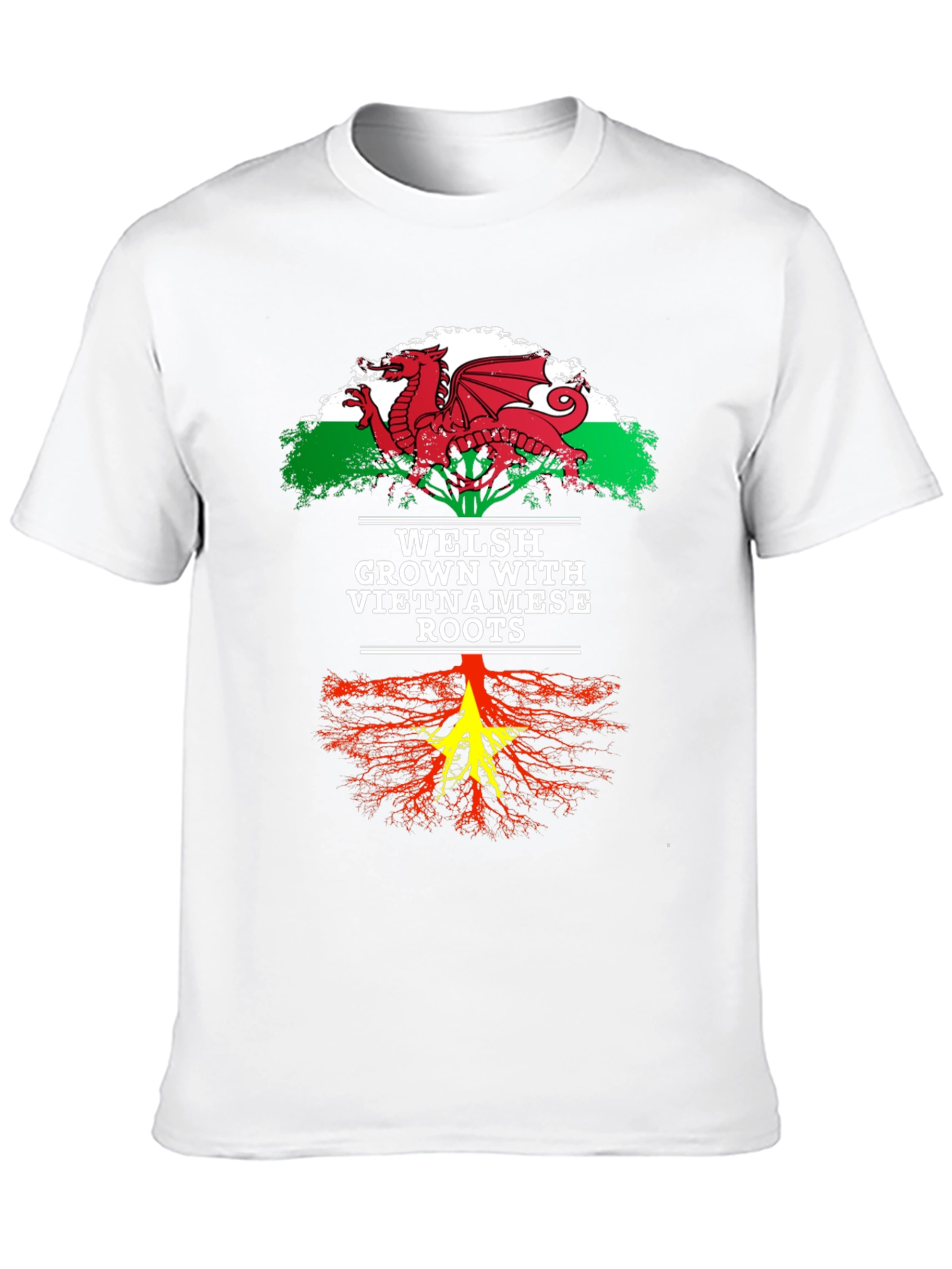 Welsh Grown Vietnamese Roots T-Shirt