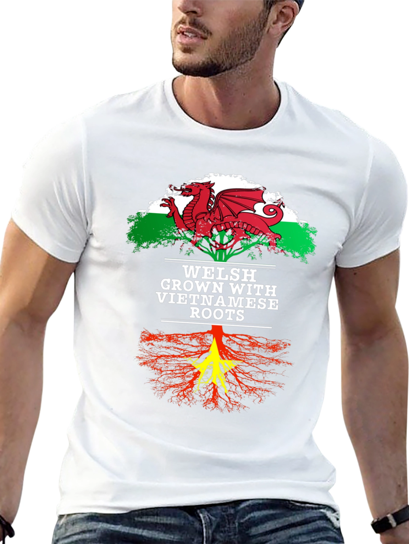 Welsh Grown Vietnamese Roots T-Shirt