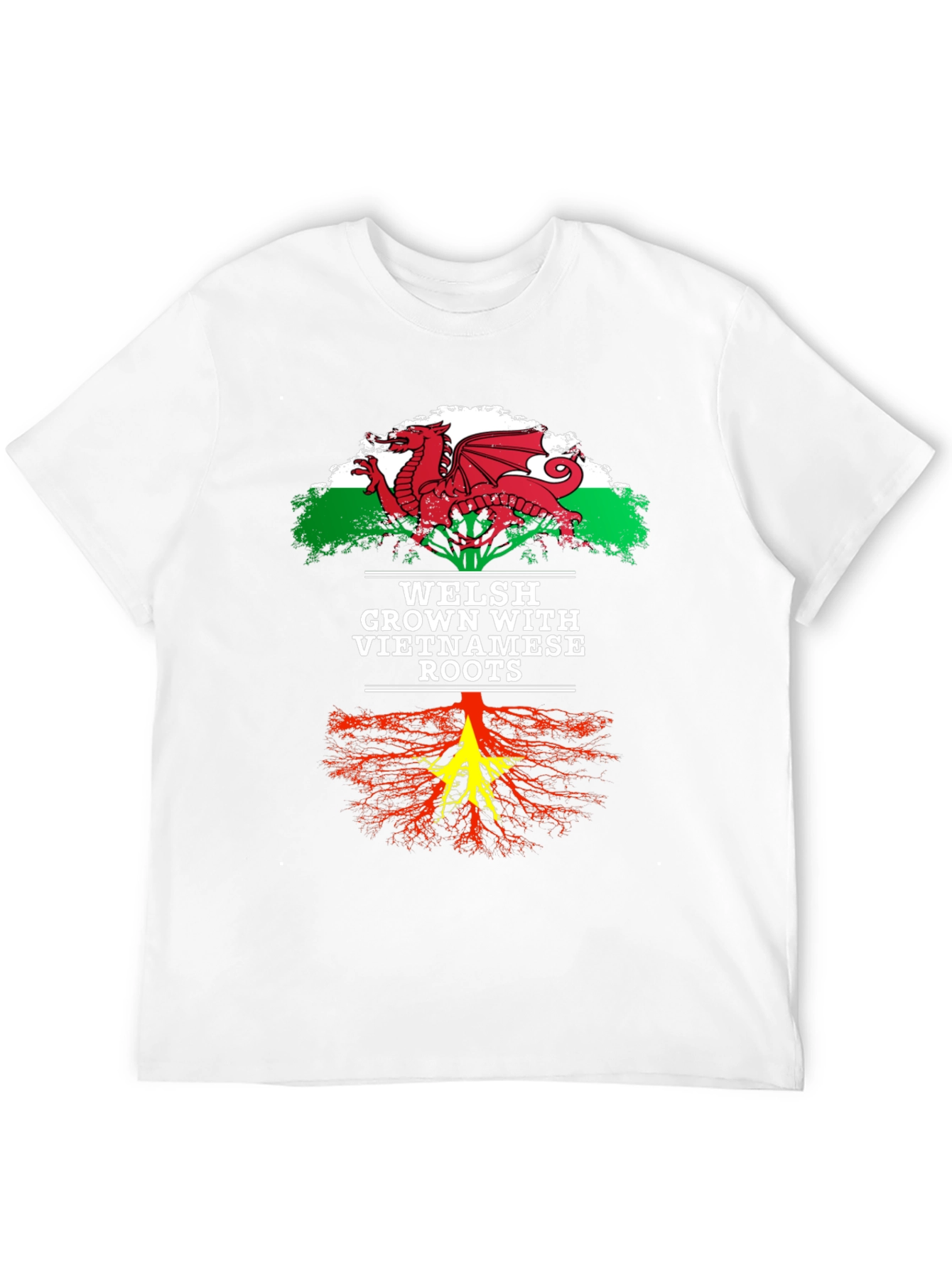 Welsh Grown Vietnamese Roots T-Shirt