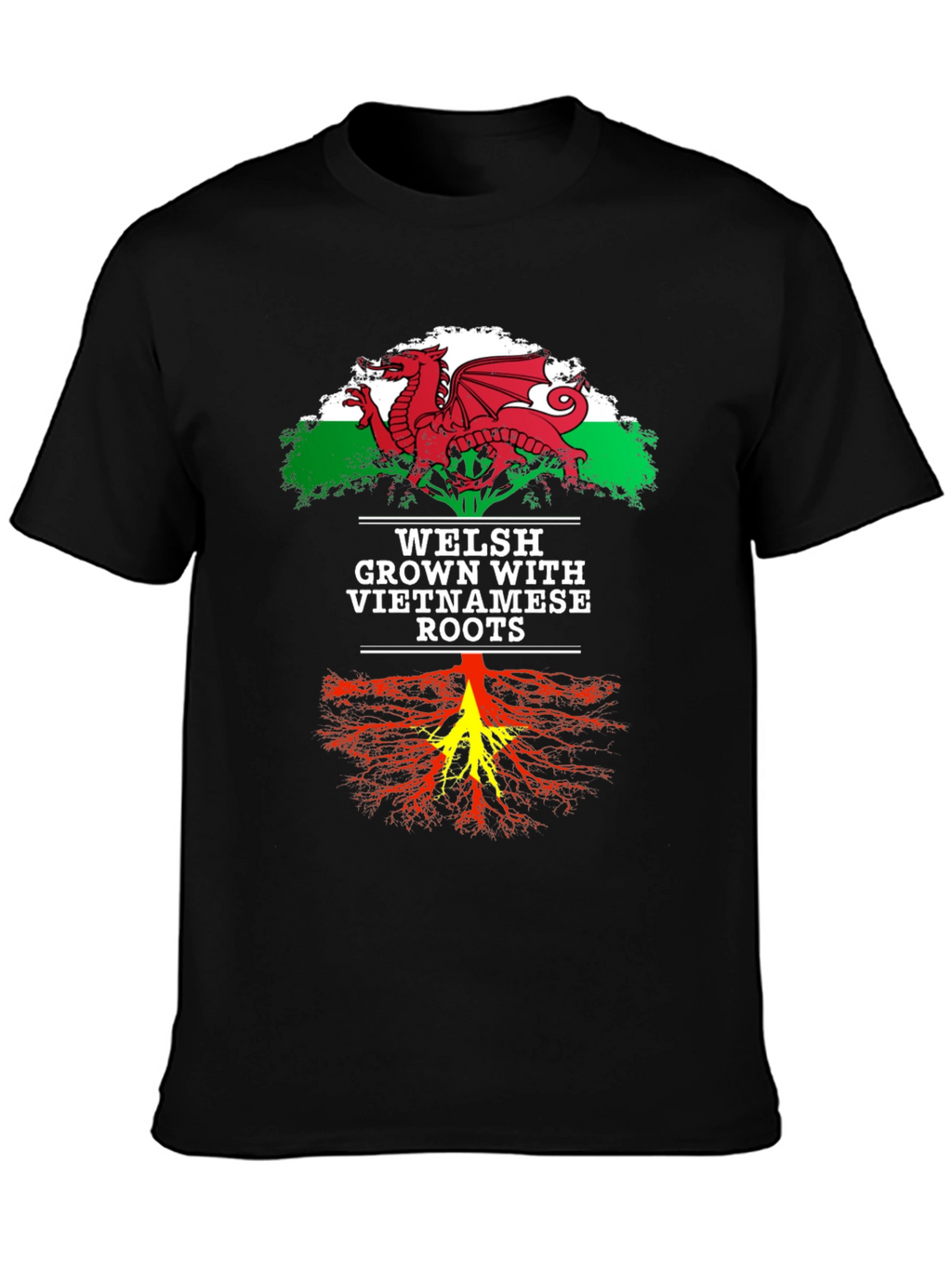 Welsh Grown Vietnamese Roots T-Shirt