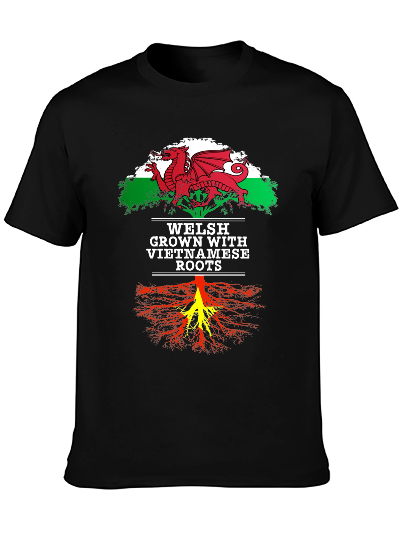 Welsh Grown Vietnamese Roots T-Shirt