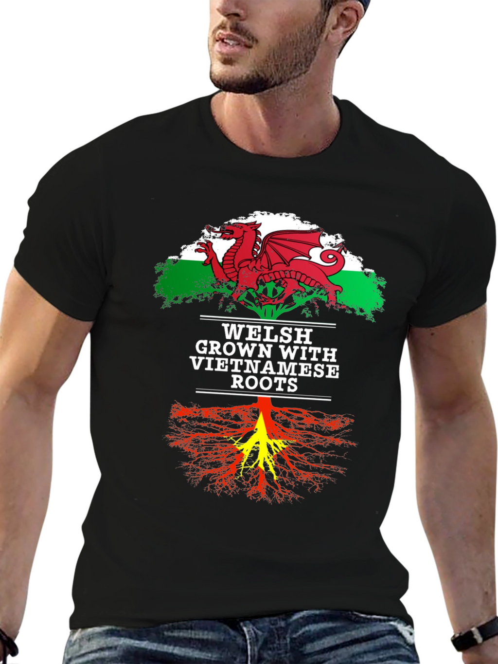 Welsh Grown Vietnamese Roots T-Shirt