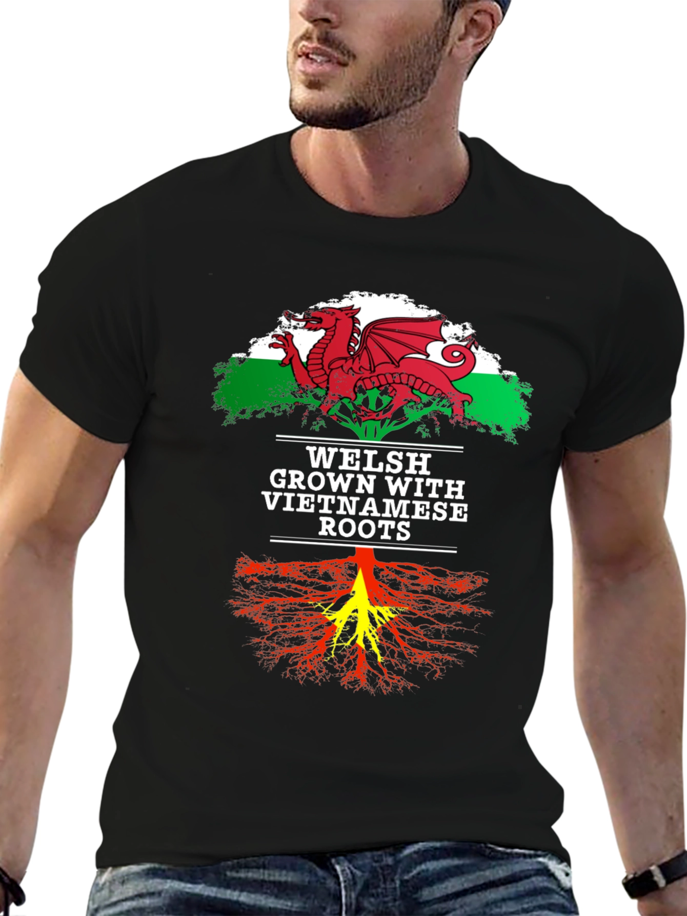 Welsh Grown Vietnamese Roots T-Shirt