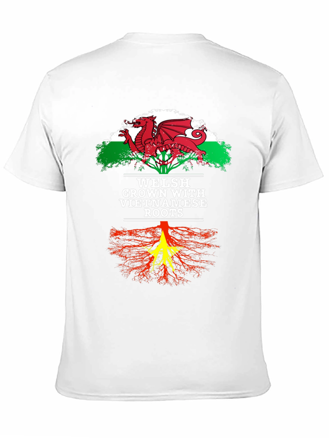 Welsh Grown Vietnamese Roots T-Shirt
