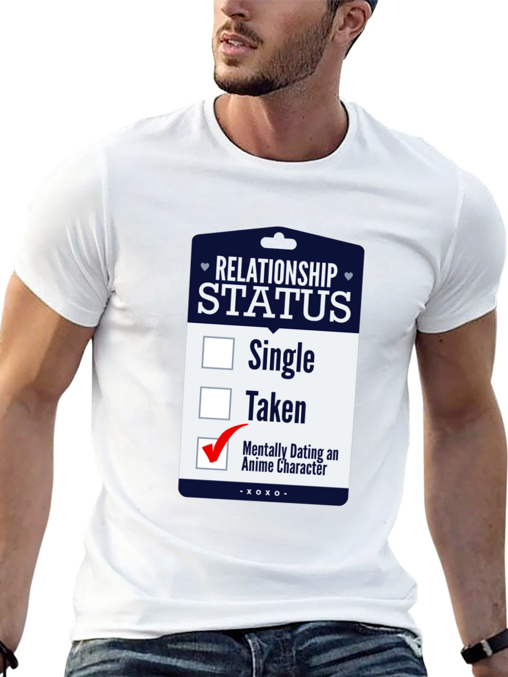 Mentally Dating Anime Character T-Shirt