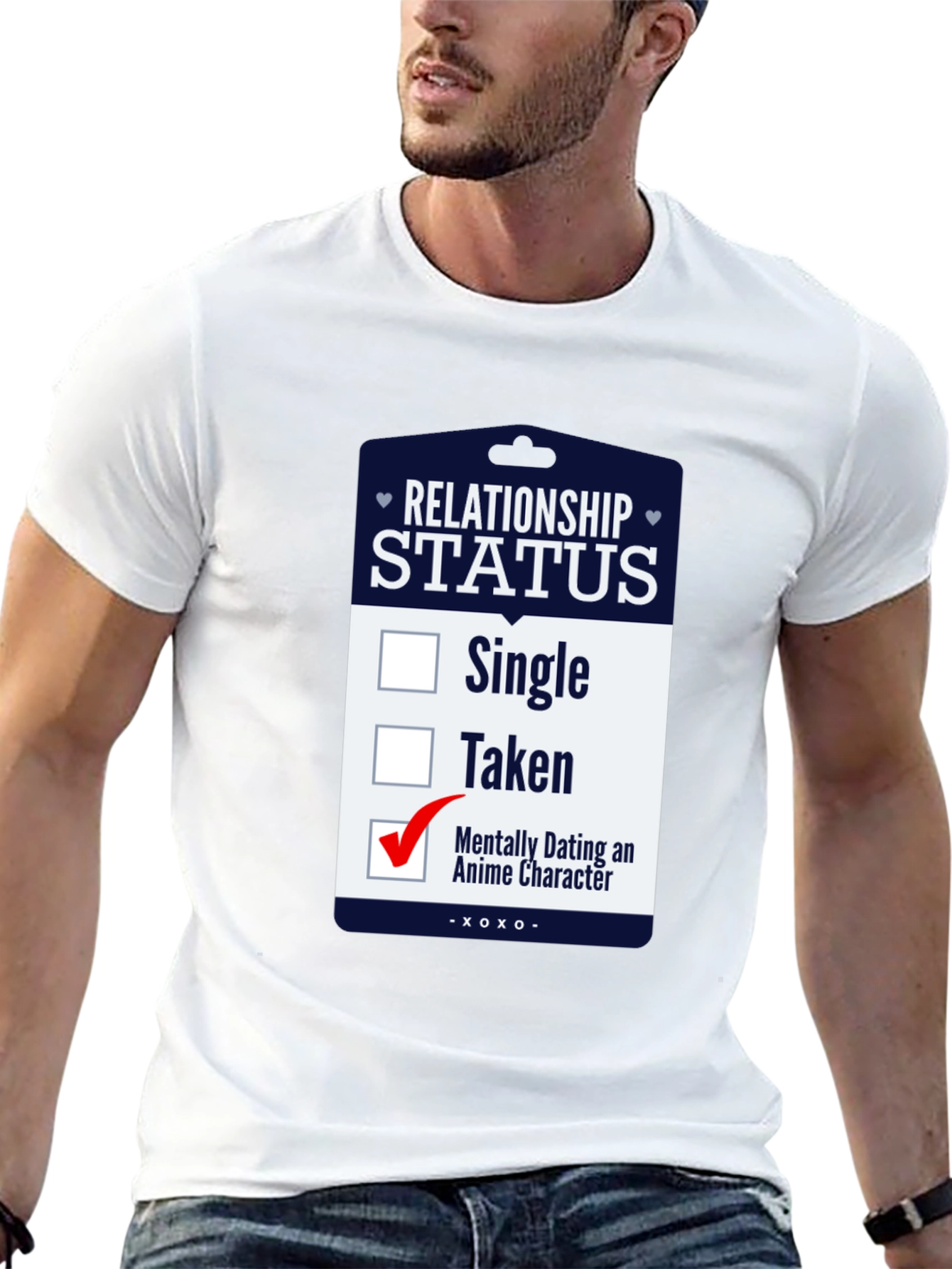 Mentally Dating Anime Character T-Shirt