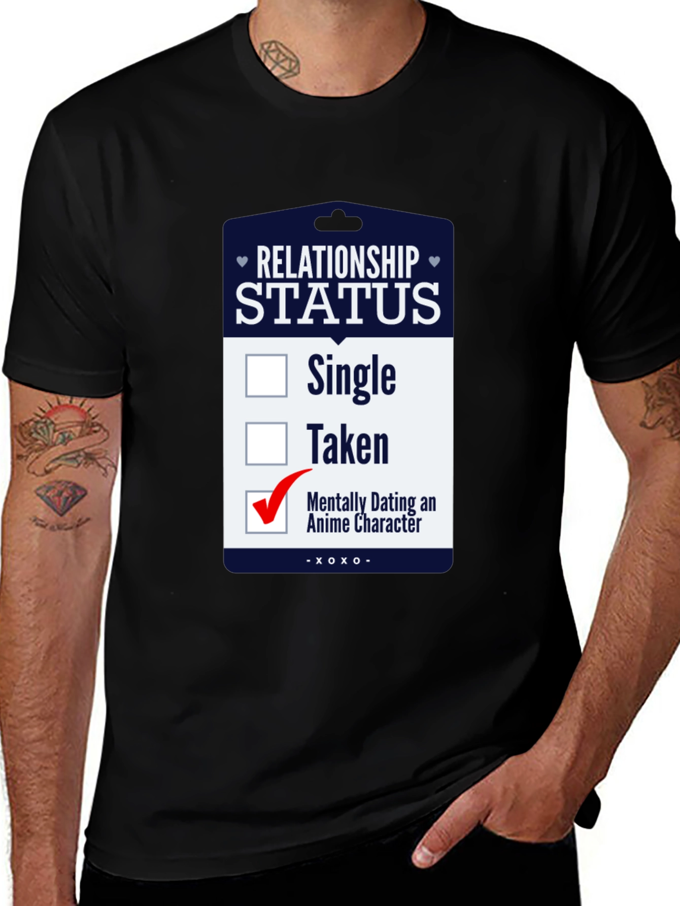 Mentally Dating Anime Character T-Shirt
