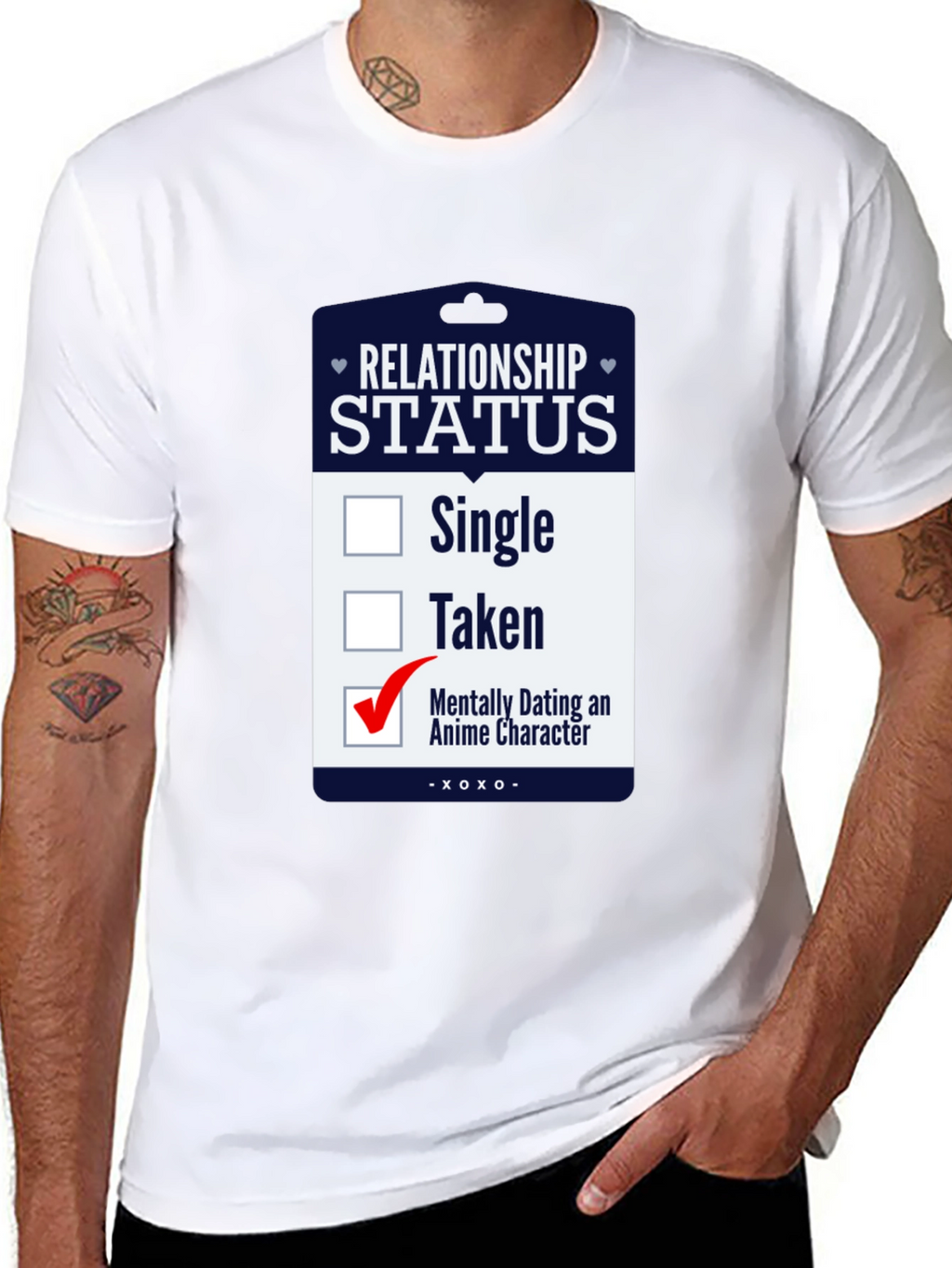 Mentally Dating Anime Character T-Shirt