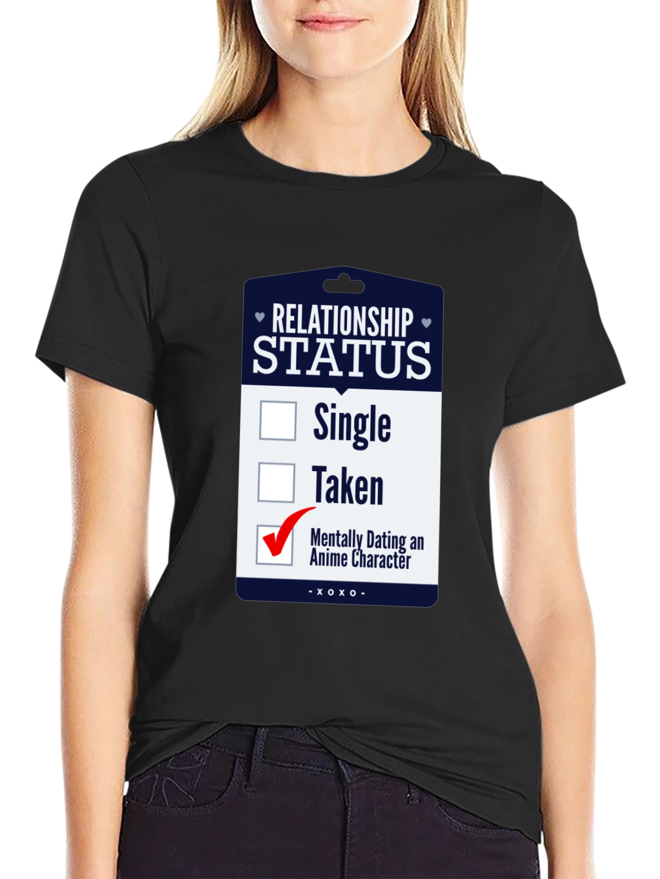 Mentally Dating Anime Character T-Shirt